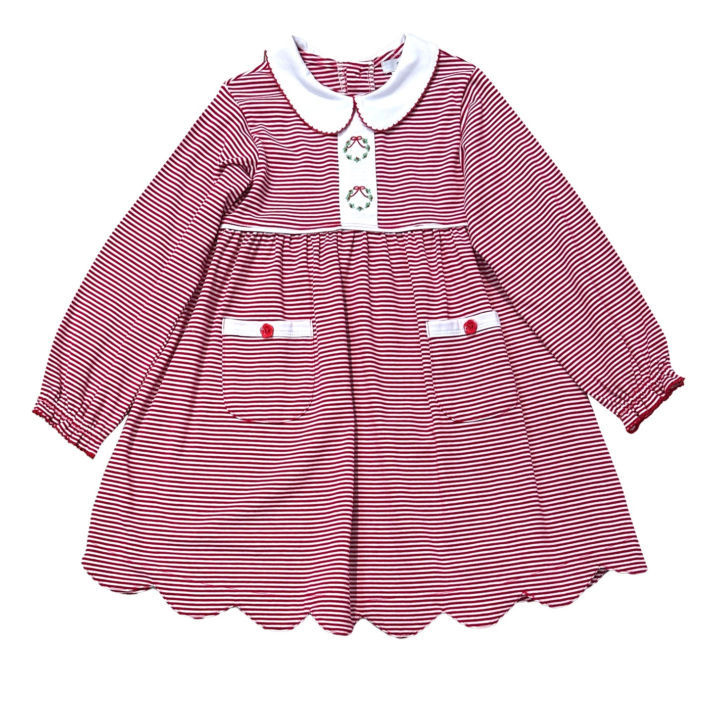 ISHTEX Girls Wreath Dress