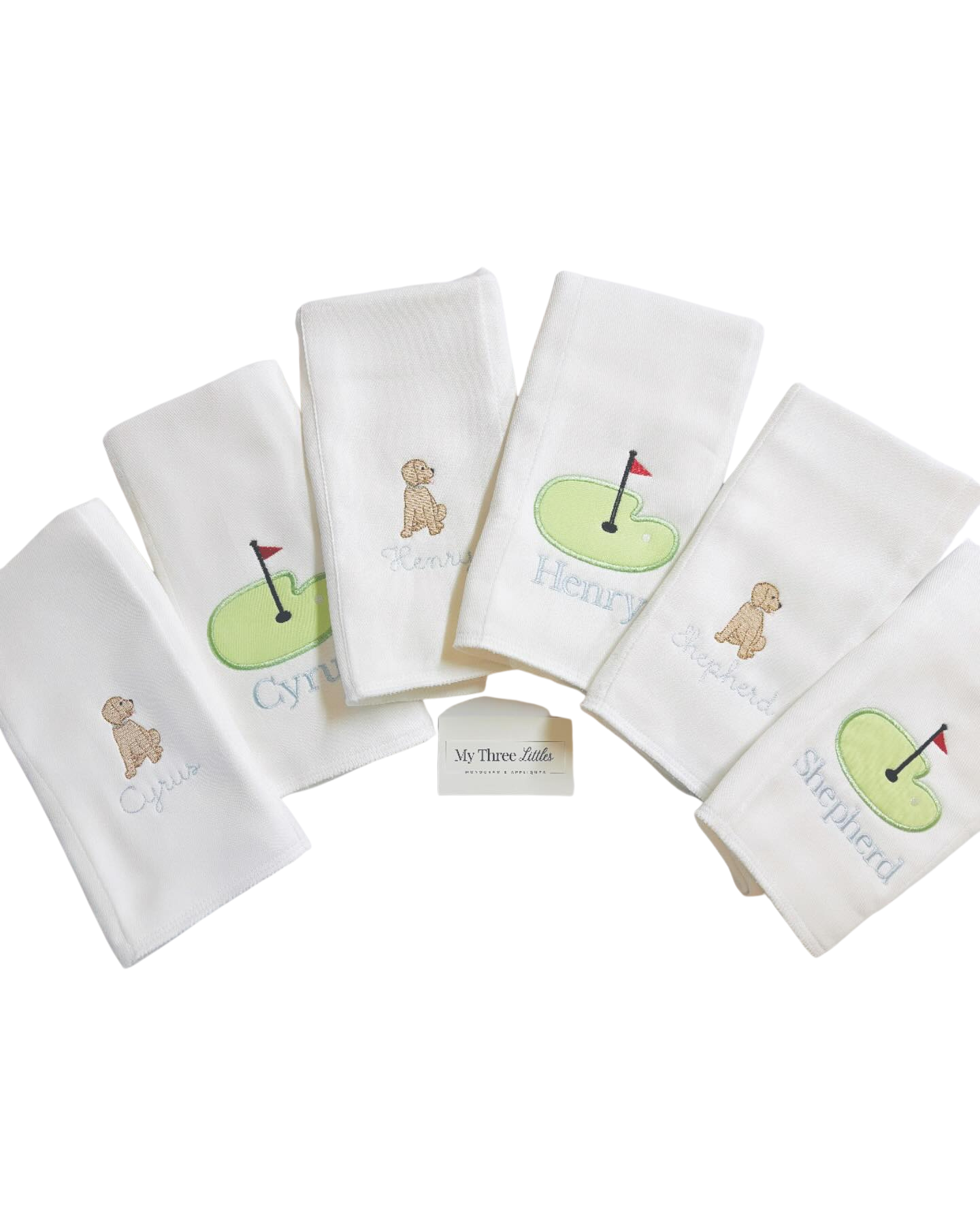 Custom Burp cloths