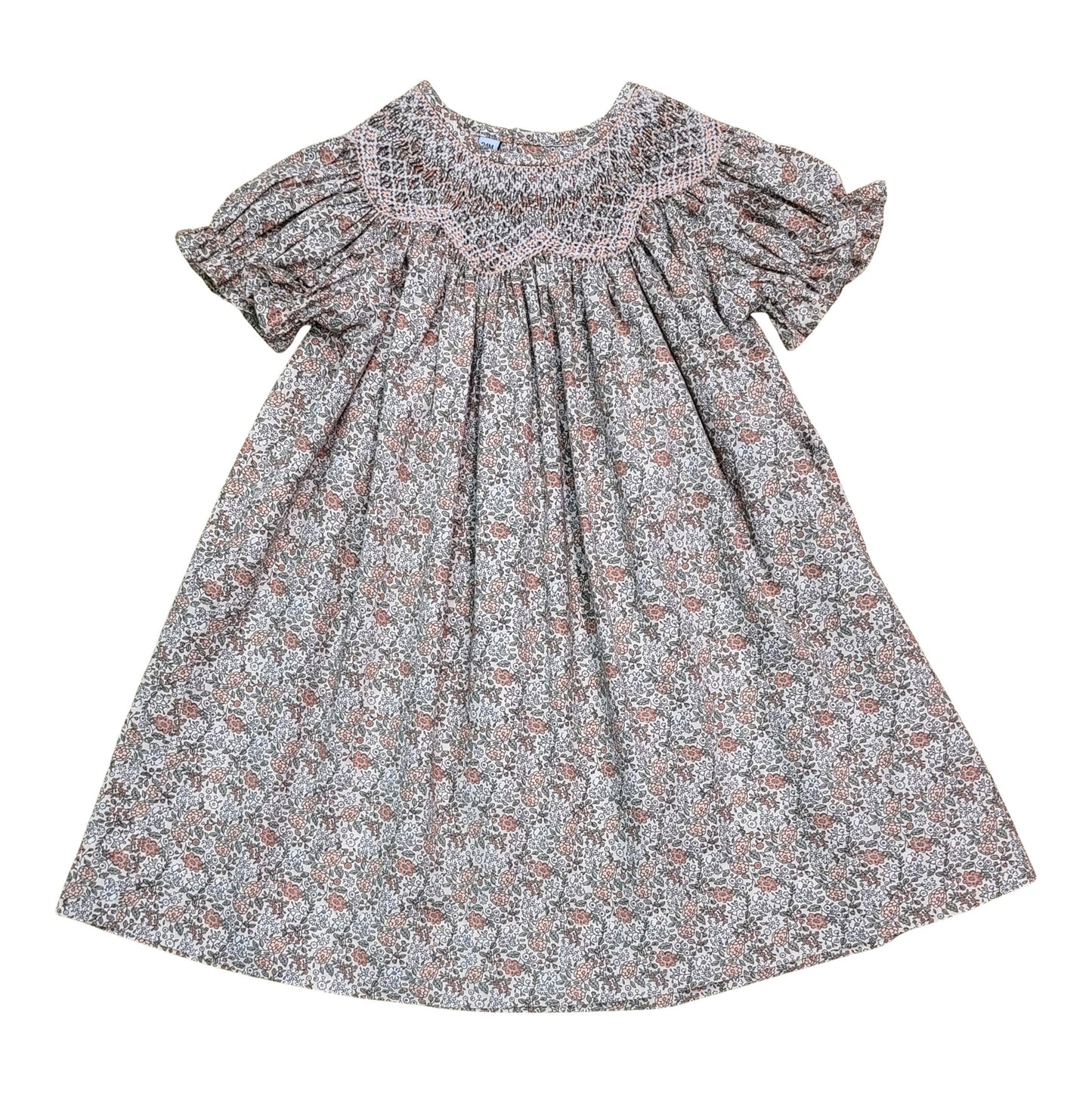 Sweet Dreams fall floral smocked dress