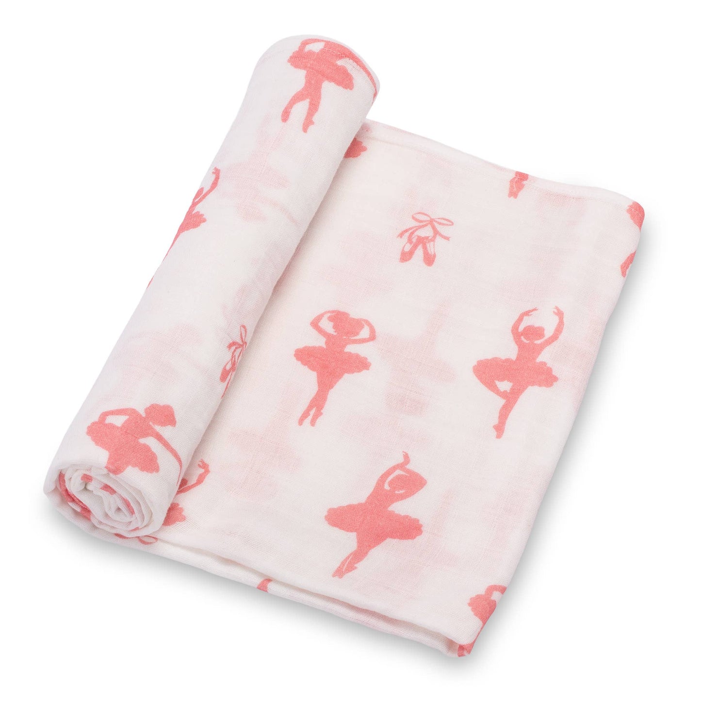 Never Miss a Chance to Dance Baby Muslin Swaddle Blanket