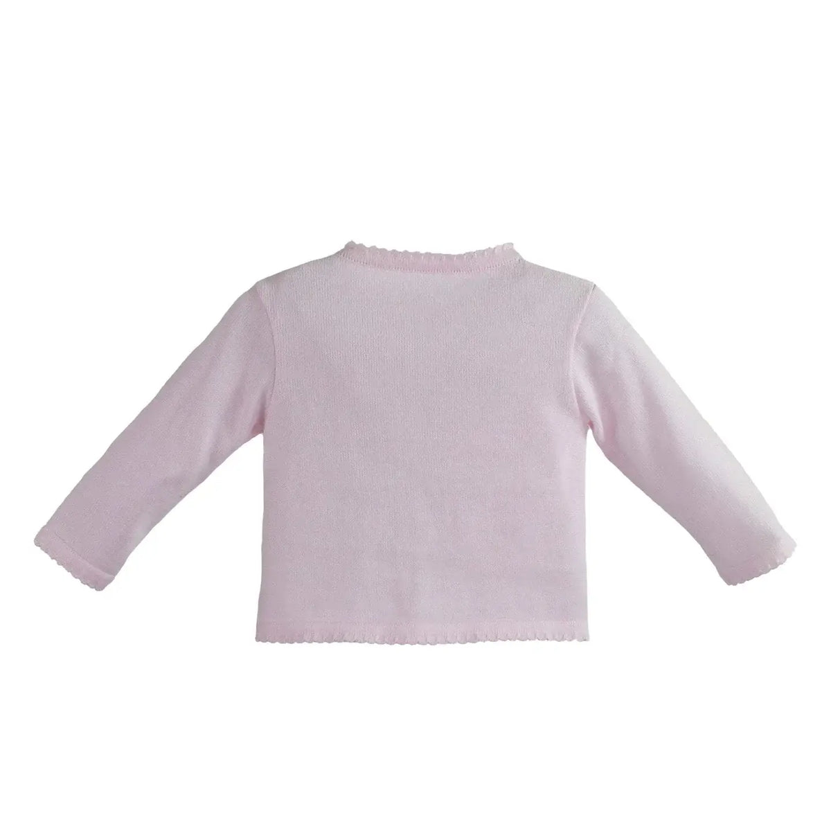 Scalloped Edge Cardigan Sweater - 2 Colors
