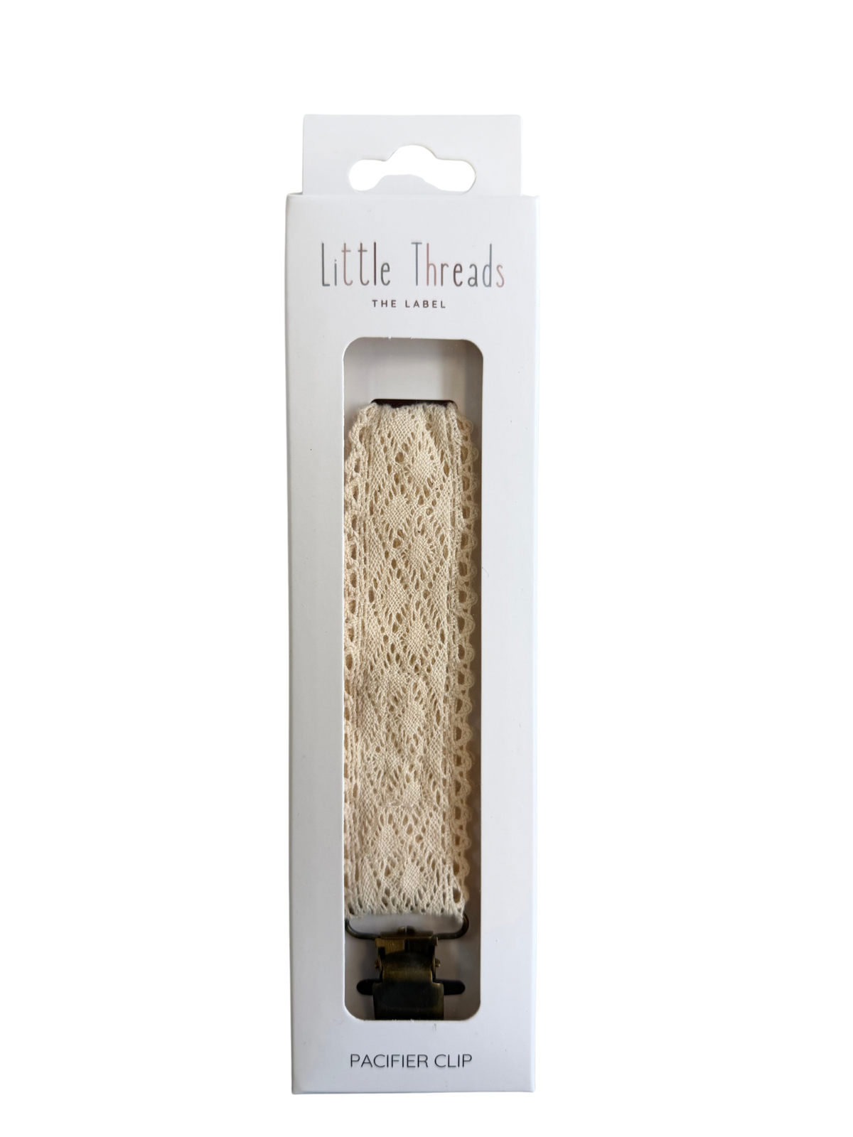 Diamond Crotchet Collection Pacifier Clip