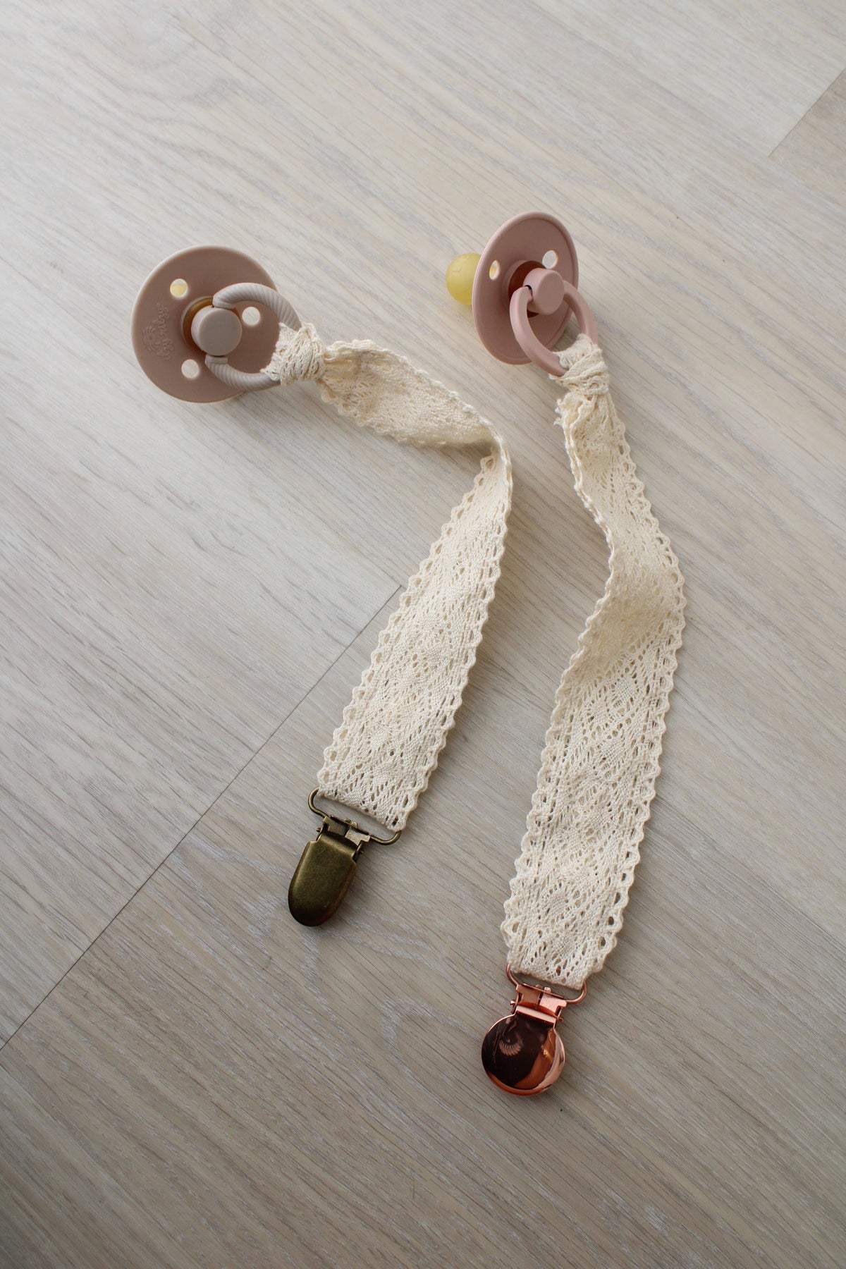 Diamond Crotchet Collection Pacifier Clip