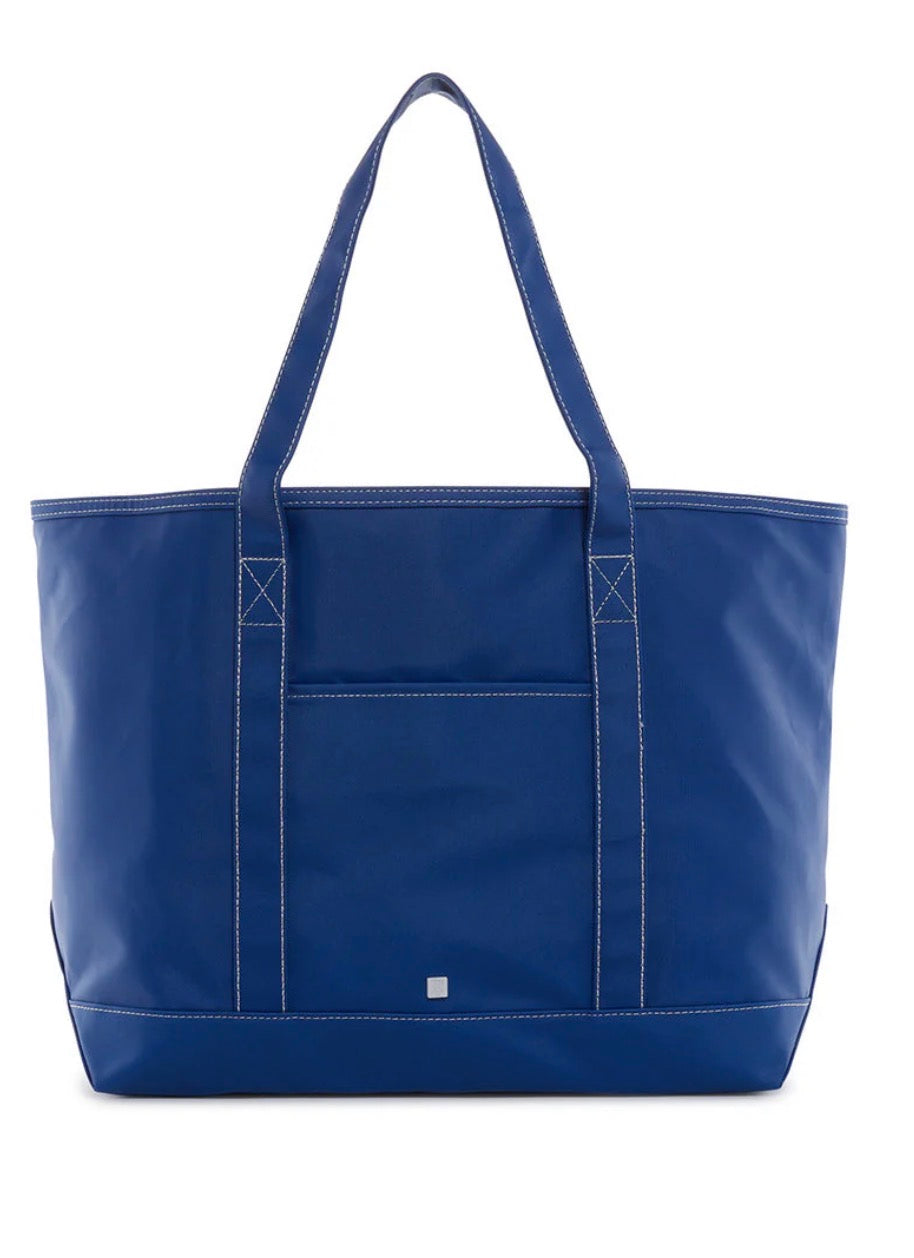 MAXI TOTE - COATED CANVAS LARGE BLUE BELL