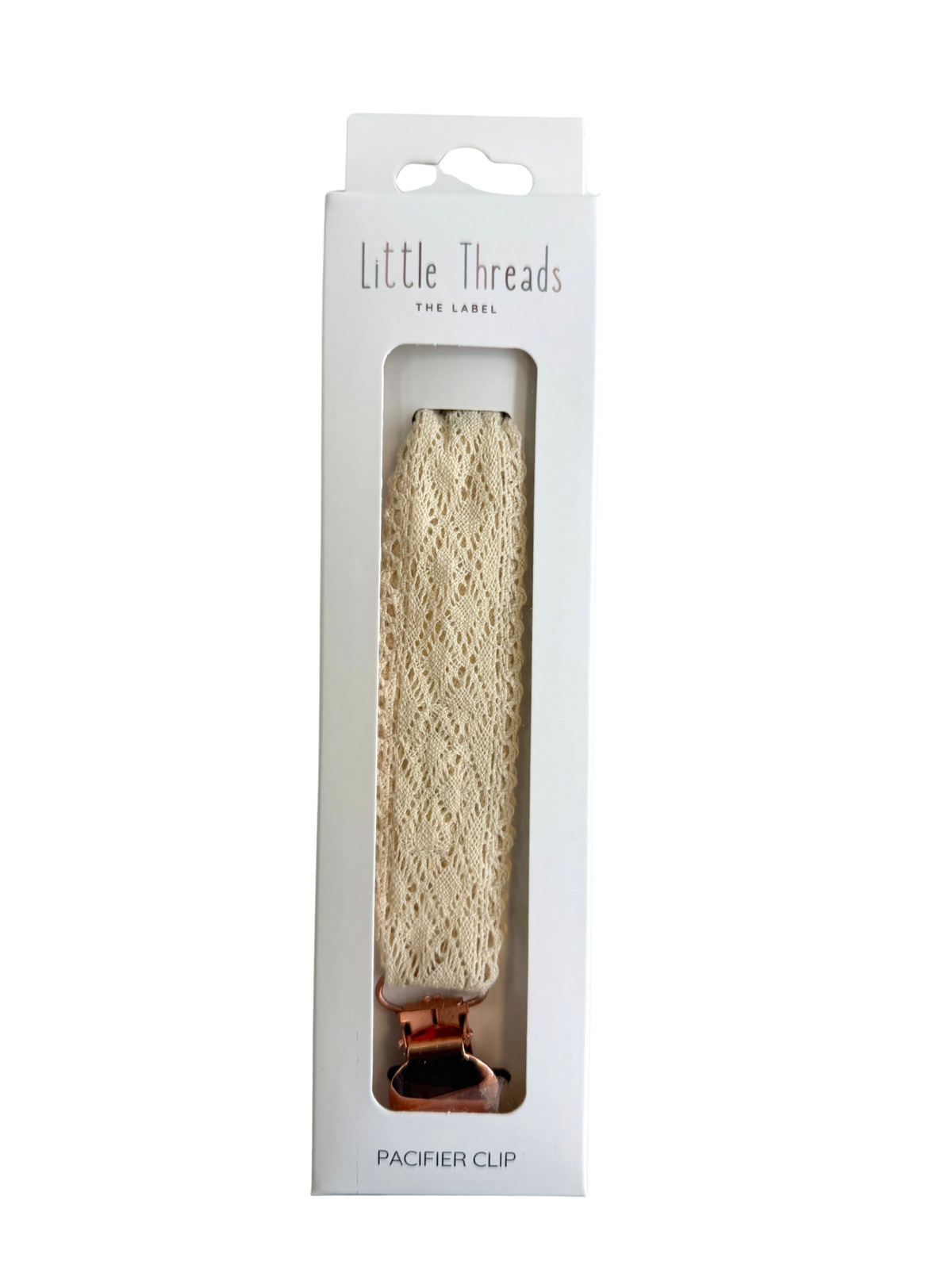 Diamond Crotchet Collection Pacifier Clip