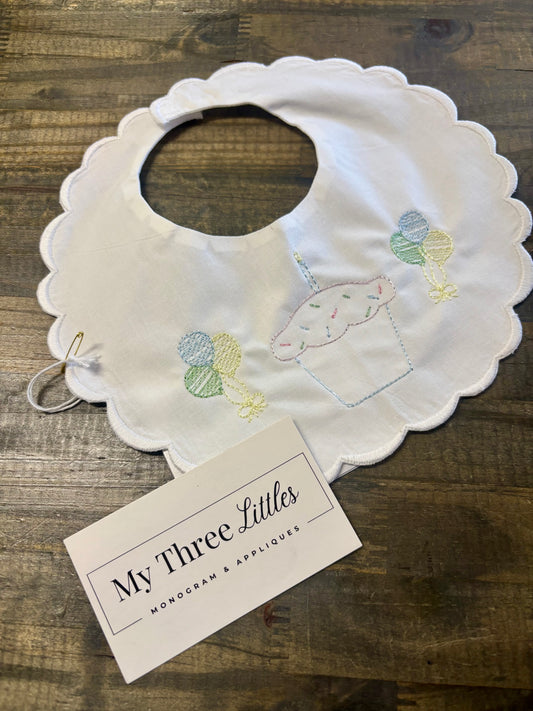 Heirloom Birthday Bib