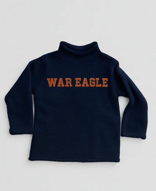 WAR EAGLE gameday rollneck sweater