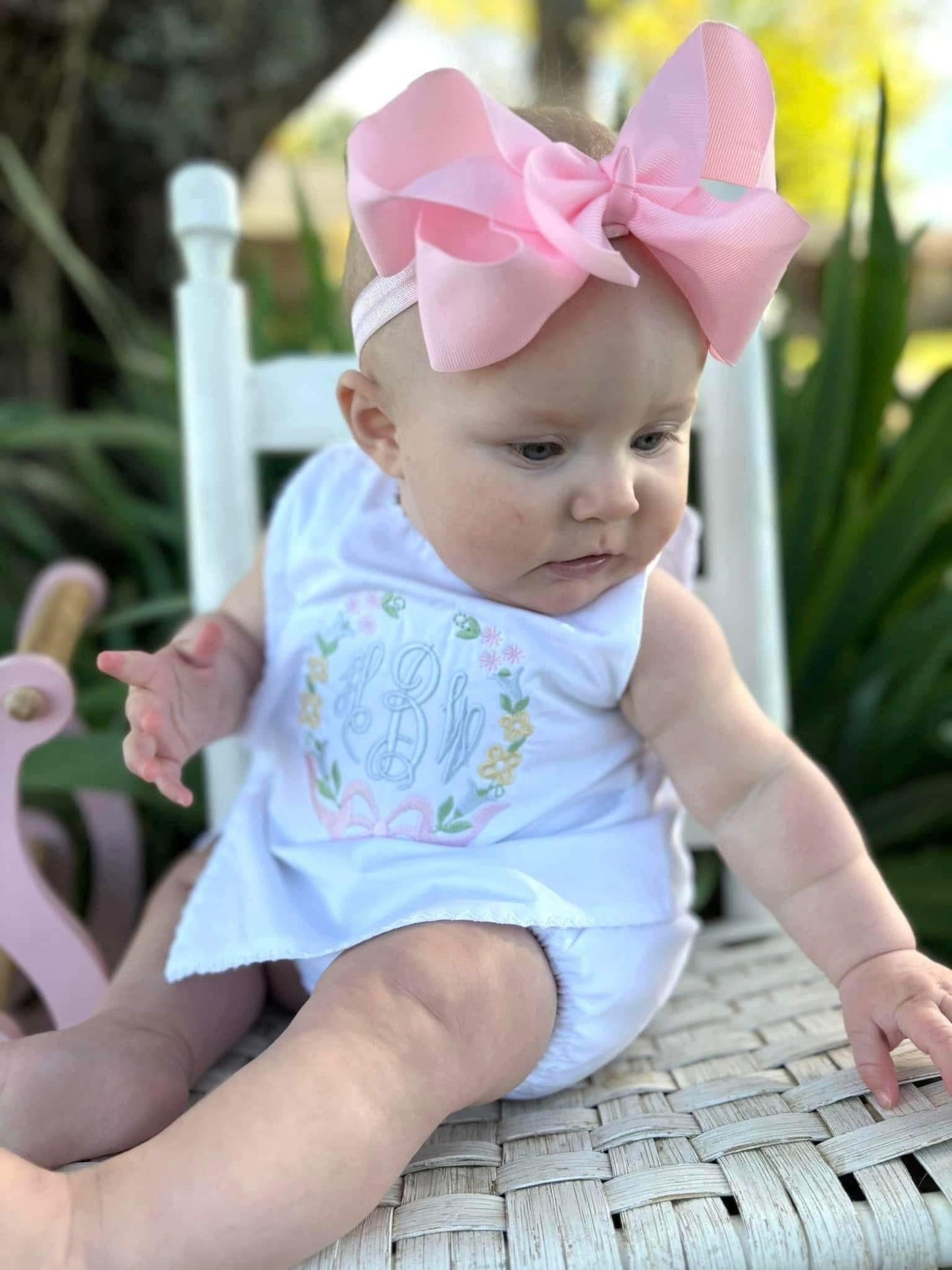 Woven cotton Heirloom diaper set