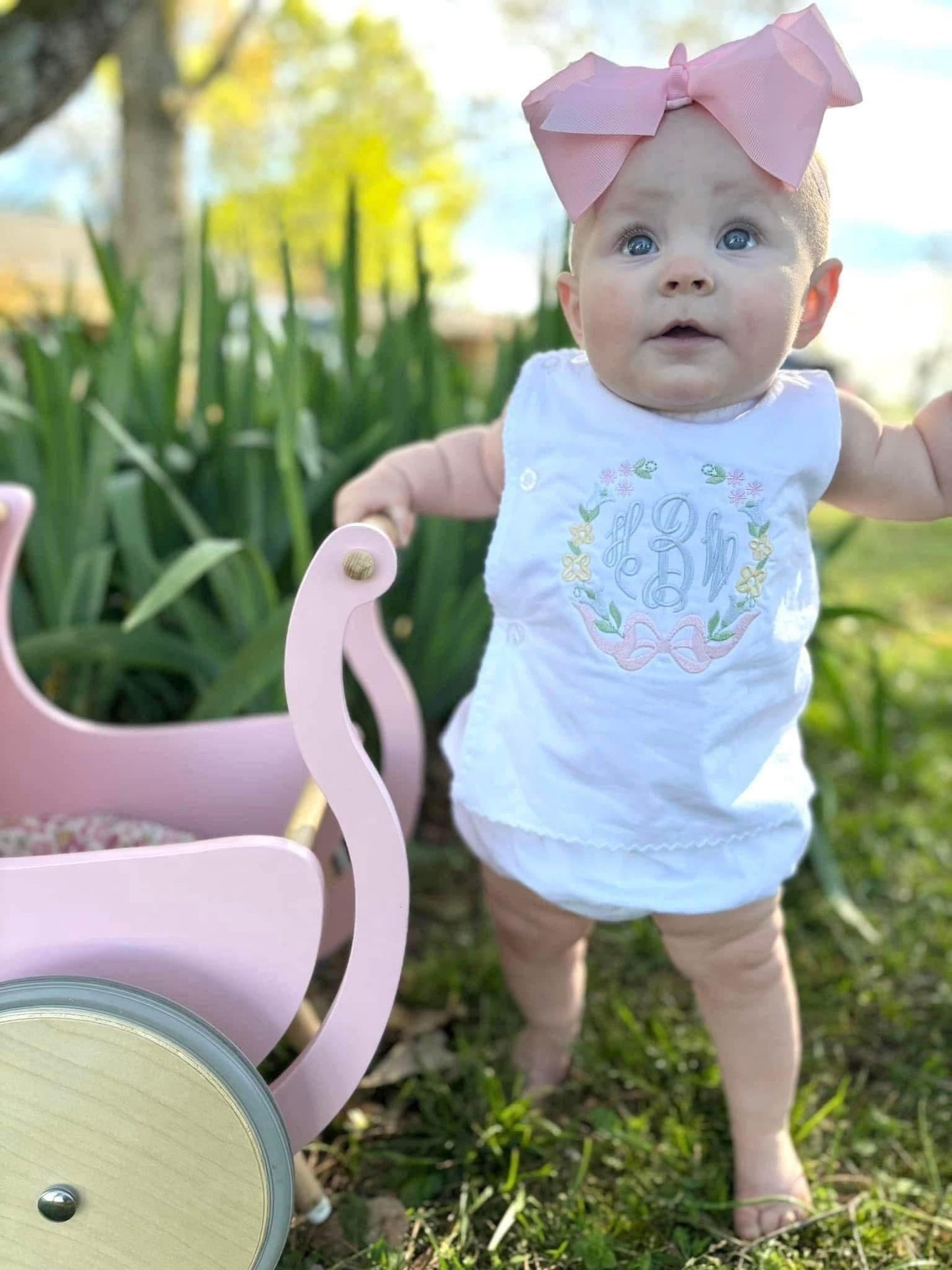 Woven cotton Heirloom diaper set