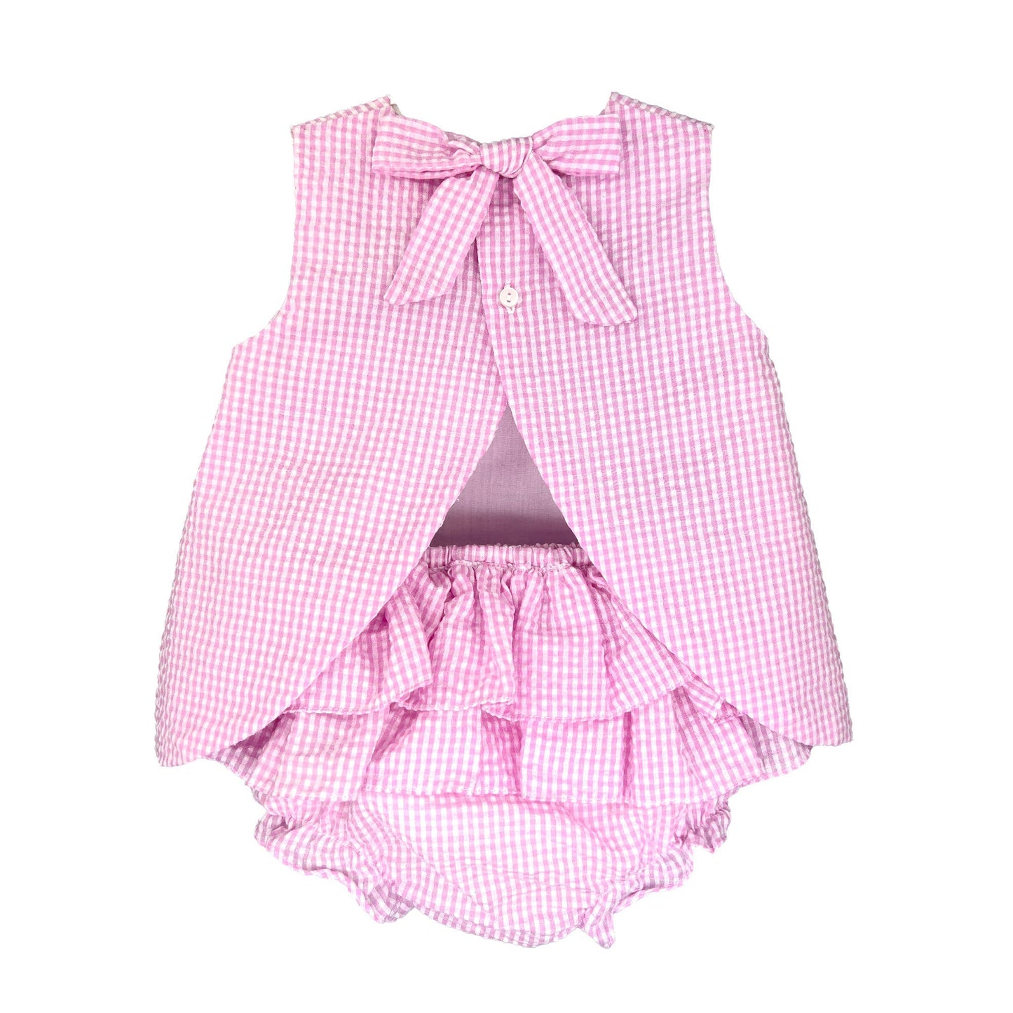 Popover Top & Ruffle Bloomers