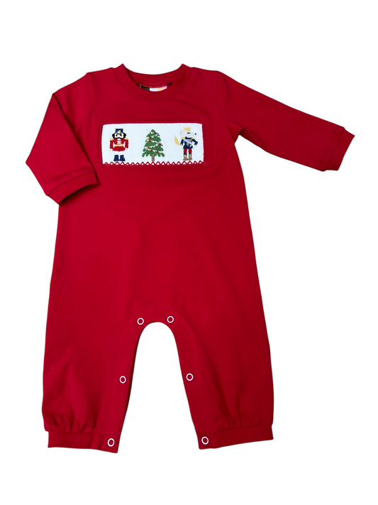 Banana Split Boys Nutcracker Romper