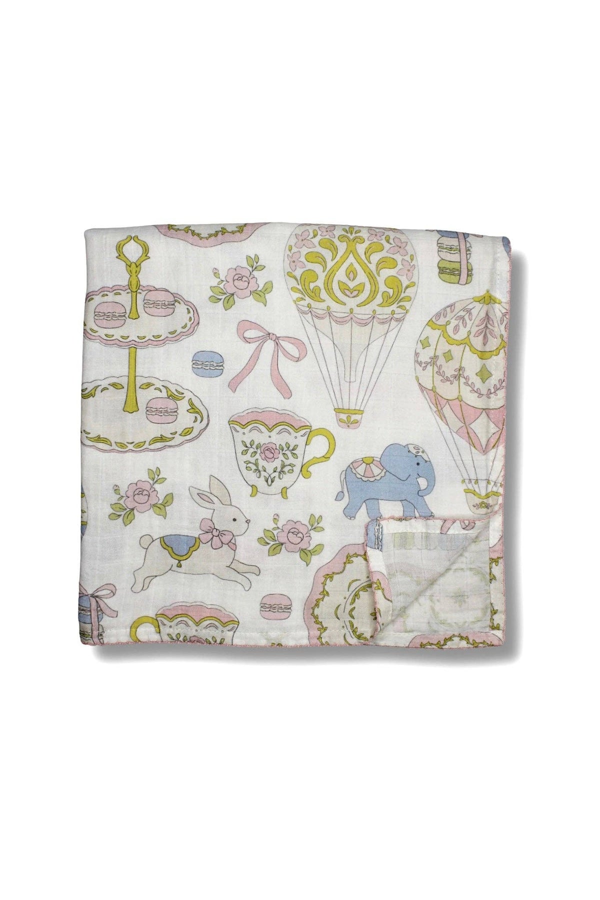 Dreamy Carousel Muslin Blanket